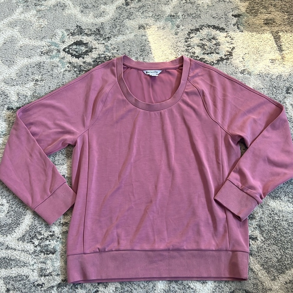 Athleta Seasoft Scoop Neck Sweatshirt